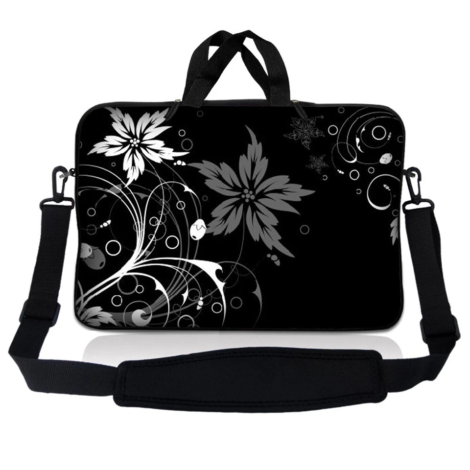 Funda de transporte para portátil de 14 pulgadas con correa para el hombro Macbook Acer Bud Bloom Foto 1 de 2