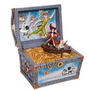 Disney Traditions Peter Pan Treasure-strewn Tableau Figurine l 6008063 - Picture 1 of 3
