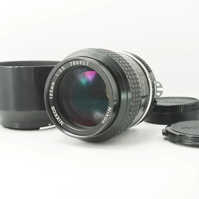 Nikon Ai Nikkor 105mm f/2.5 MF Portrait Lens Manual Focus from Japan - Image 1 of 4