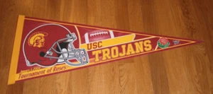 2004 USC Trojans Rose Bowl pennant NCAA football Matt Leinart Southern Californi - Picture 1 of 1