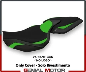 Funda Asiento Mellby 1 Verde (GN) T.I. para KAWASAKI Z 1000 2014 > 2020 - Imagen 1 de 2