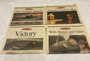 Golfkrieg Zeitungssammlung vom Virginia Pilot - Bild 1 von 7