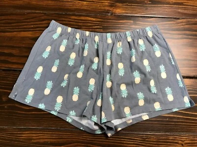 Pantalones cortos Sonoma, para mujer talla mediana, gris, piña, salón, íntimos Foto 1 de 4