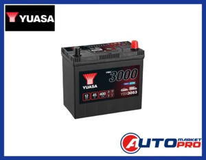 YUASA YBX3053 BATTERIA PER AUTO SMF 45 Ah 400A 12V SERIE YBX3000 POLO DESTRO - Foto 1 di 2