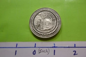 1.8 OZ NEBRASKA STATE CENTENNIAL 1967 MEDALLIC ART 999 SILVER COIN RARE 6NBO - Picture 1 of 4