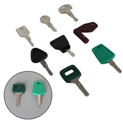 8 Keys For Volvo Heavy Equipment Construction Ignition Key Set With Laser Key, - Image 1 of 4