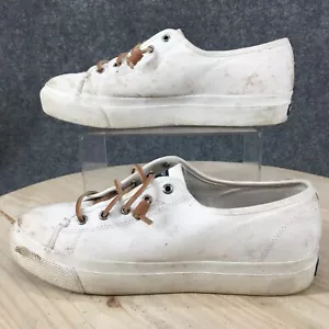 Zapatos Sperry para mujer 9,5 Cliffside plataforma sin cordones STS81828 blancos - Imagen 1 de 11