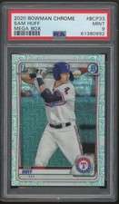 2020 Bowman Chrome SAM HUFF MEGA BOX PSA 9 MINT BCP-33