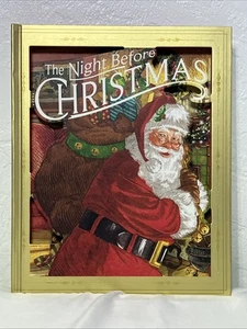 The Night Before Christmas Pop Up Book, Plays Music - FREE SHIPPING - Picture 1 of 5