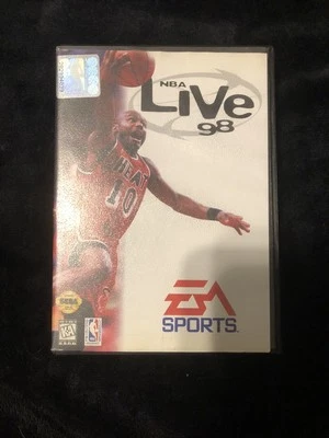 NBA Live 98 – Sega Genesis Game Complete with Manual (CIB, 1997) - Image 1 of 4
