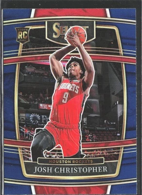 2021-22 Panini Select #48 Josh Christopher Blue Prizms - Image 1 of 2