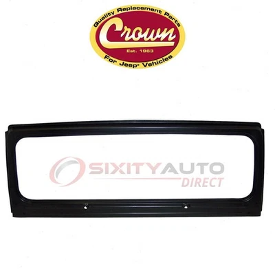 Crown Automotive Windshield Frame for 1981-1985 Jeep Scrambler - Body Glass ke Foto 1 de 4