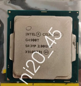 Procesador CPU Intel Celeron G4900T LGA 1151 de 8ª generación SR3YP doble núcleo 2,90 GHz - Imagen 1 de 3