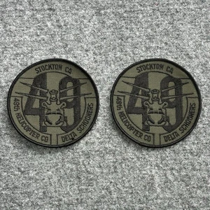 PATCH CH-47 CALIFORNIA NATIONAL GUARD G COMPANY 140TH AVIATION DELTA SCHOONERS - Bild 1 von 4