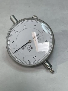 MITUTOYO 3803-10 .0001 X .025 TRAVEL DIAL INDICATOR LUG BACK (25MY13) - Picture 1 of 5