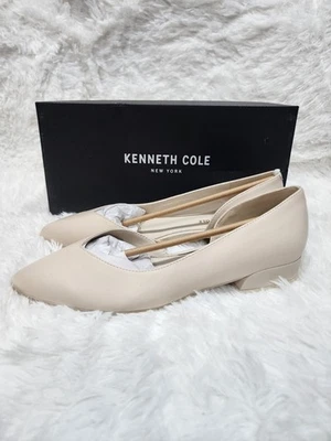 Женские кожаные туфли на плоской подошве Kenneth Cole Carolyn Bianca размер 7,5 - Изображение 1 из 4