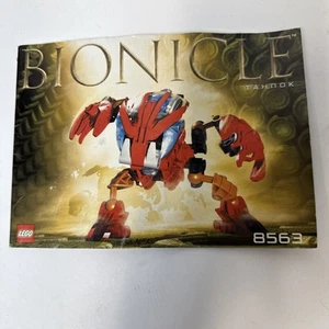 Bionicle Tahnok 8563 Instruction Booklet (Booklet Only) Manual - Picture 1 of 2