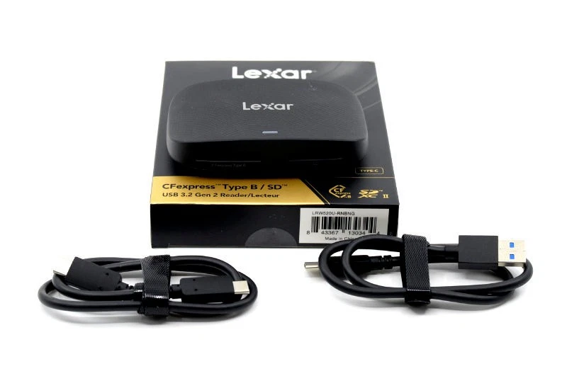 Lexar LRW520U lecteur de carte CFexpress Type B et SD UHS-II USB-C et USB-A - Imagen 1 de 1