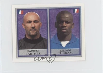 1998 Merlin's Official England Fabien Barthez Lilian Thuram #211 - Image 1 of 2