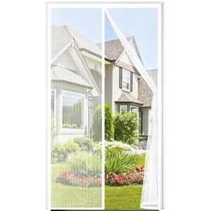 Zanzariera Magnetica 90 x 210CM Tenda Zanzariera Porta Ingresso Cortile Anti - Foto 1 di 12