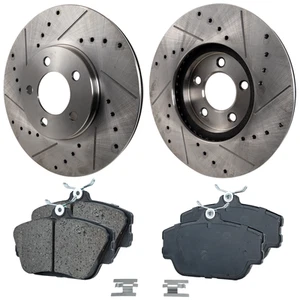 Front Brake Disc Rotors and Pads Kit for Mark Ford Taurus Mercury Sable Lincoln - Picture 1 of 14
