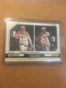 2024 Panini Instant WNBA #51 Angel Reese Chennedy Carter Chicago Sky Rookie RC - Picture 1 of 2