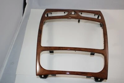 Mercedes Center Console Trim Bezel Wood W209 CLK55 AMG CLK320 2004 A2096802339 - Image 1 of 4