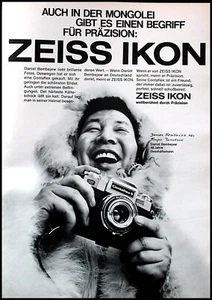Zeiss Ikon Contaflex S, originale Werbung aus 1970 - Bild 1 von 1
