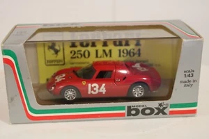 1:43s Box Model #8435 Ferrari 250 LM - Nuburgring 1964 - Red - Made in Italy - Picture 1 of 8