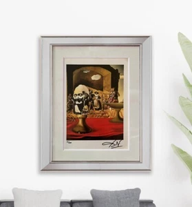 Salvado Dalí Hand Signed Original Litho Print Certificate !$3500 Appraisal=/! - Picture 1 of 12