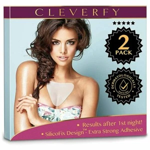 Chest Wrinkle Pads Sleeping 2 Pack of V Shape Decollete Anti Wrinkle Top Quality - Picture 1 of 7