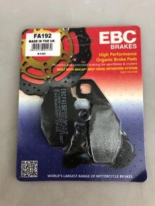 Bremsbeläge EBC BRAKES FA192 Hinten Kawasaki Z 1000 SX 2011-2020 Oldtimer /77 - Bild 1 von 3
