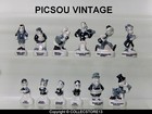 SERIE COMPLETE DE FEVES PICSOU VINTAGE BRILLANT IRISE 2024