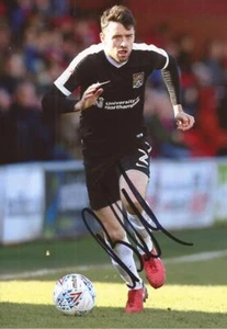NORTHAMPTON: BRENDAN MOLONEY SIGNED 6x4 ACTION PHOTO+COA - Picture 1 of 1