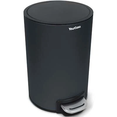 YourCasa® Mülleimer Bad [5L] - Elegantes Design - Badezimmer Mülleimer - Bild 1 von 4