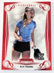 Hoja Premier Edition Pickleball Alix Truong 2023 lámina roja/25 XRC #6 - Imagen 1 de 1