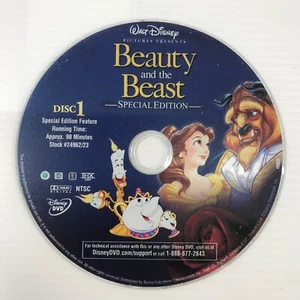 Beauty And The Beast - Special Edition - Disc 1 - Loose DVD - Picture 1 of 3