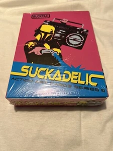Super Sucklord Suckadelic Suckpax Serie 3 Sammelkartenbox versiegelt neu seltenes Wachs - Bild 1 von 5