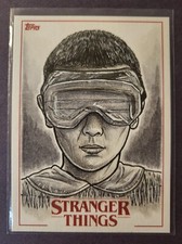Topps Stranger Things S1 Sketch Card by Nicholas Baltra Auto 1/1