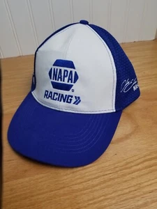 Napa Racing Chase Elliott #9 Mütze Erwachsene Cap weiß blau Riemen hinten - Bild 1 von 7
