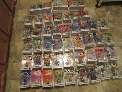 LOTE 49 Amiibo YOSHI AZUL LUCINA SHULK MARIO ORO ZELDA ROSALINA POKEMON ++ LEER Foto 1 de 4
