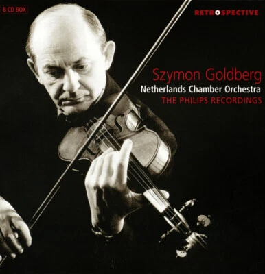 SZYMON GOLDBERG NETHERLANDS CHAMBER ORCHESTRA - PHILIPS RECORDINGS 8 CD BOX SET - Image 1 of 3