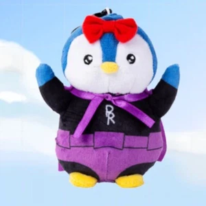 Pudgy Penguins Plush 5" Clip Supergirl With Bow Pixie Raven NWT - Picture 1 of 6