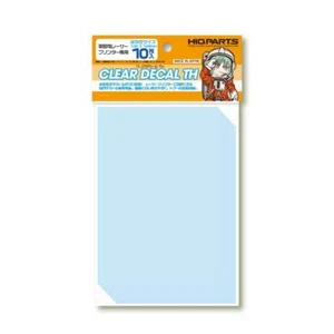 Calcomanía transparente HIQ Parts tamaño postal hágalo usted mismo calcomanía de agua CLDTH - Imagen 1 de 3