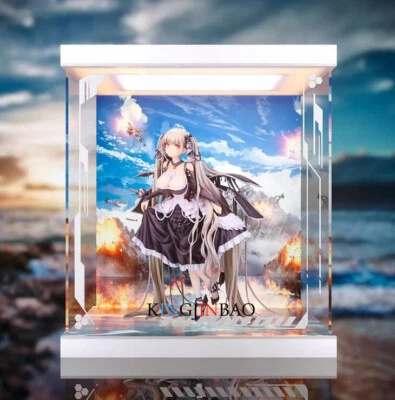 Acrylic Dustproof Led Display Cases For 1/7 Azur Lane HMS Formidable Figure Toy - Image 1 of 3