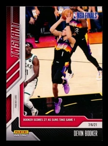 2020-21 PANINI INSTANT #234 DEVIN BOOKER 1° NBA FINALS GIOCO 1 SUNS RARO SP/149! - Foto 1 di 2