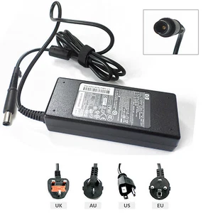 Caricabatteria adattatore CA originale OEM 90 W per HP Compaq nx9000 nx9005 nx9010 - Foto 1 di 7