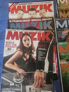 muzik magazine Lot 12 Issues 2000 - Picture 1 of 12