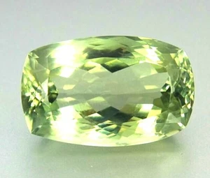 Shola Genuine 29.58 Ct Natural Green Prasiolite (Green Amethyst) Huge Brazil - Picture 1 of 3