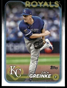 2024 Topps #610 Zack Greinke Gold #/2024 - Picture 1 of 2